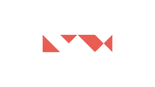Triangles And M Logo Sticker