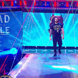 Tribal Chief Roman Reigns Universal Champion Walking GIF
