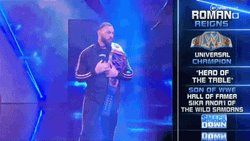 Tribal Chief Roman Reigns Winner GIF