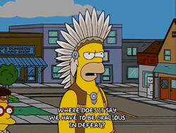 Tribal Chief Samson To Be Gracious In Defeat GIF