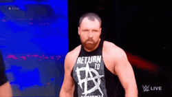 Tribal Chief Walking Forward With Jon Moxley GIF