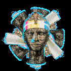 Tribal Head Sculpture