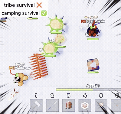 Tribe Survival Camping Survival Game GIF