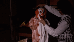 Trick Or Treat Scary Halloween Clown Costume GIF