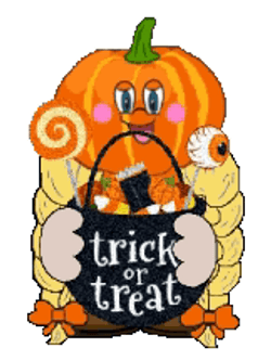 Trick Or Treat  Vintage Pumpkin GIF