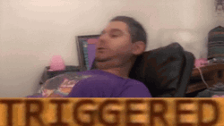 Triggered Ethan Klein Wobble Face GIF