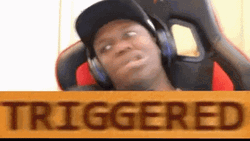 Triggered KSI Wacky Face GIF