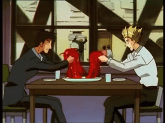 Trigun Stampede Eating GIF