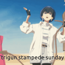 Trigun Stampede Sunday GIF