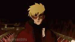 Trigun Stampede Vash Stopped GIF