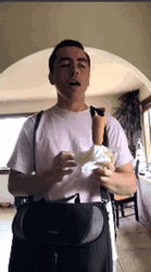 Trip Kelley Eating Corn Dog GIF