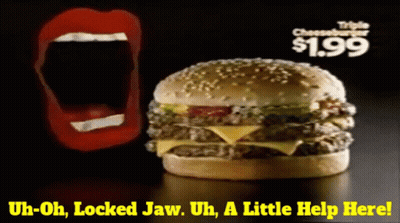 Triple Cheeseburger $1.99 GIF