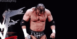 Triple H Intense Emotion Hair Flip GIF
