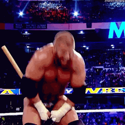 Triple H Paul Levesque Screaming GIF