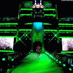 Triple H Steely Gaze Entrance GIF
