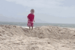 Triple Lindy Silly Kid Jumping In Hole GIF
