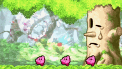 Triplets Kirby Dancing Dream Land GIF
