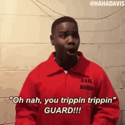 Tripping Guard GIF