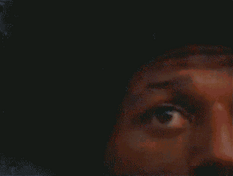 Trippy Afro Haired Black Guy Dancing GIF