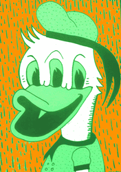 Trippy Dope Donald Duck GIF