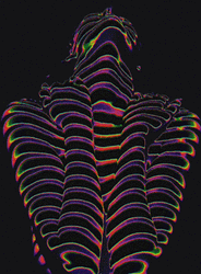 Trippy Dope Human Body GIF