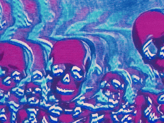Trippy Funny Skeleton Loop GIF