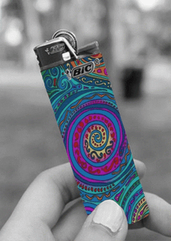 Trippy Lighter GIF