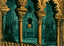 Trippy Moorish Architecture GIF