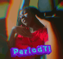 Trippy Saucy Lady Periodt GIF