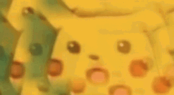 Trippy Surprised Pikachu Dreamlike Spins GIF