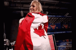 Trish Stratus Reveal Wrestler From Canada GIF