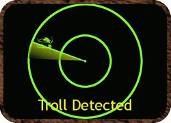 Troll Detected Radar Beep GIF