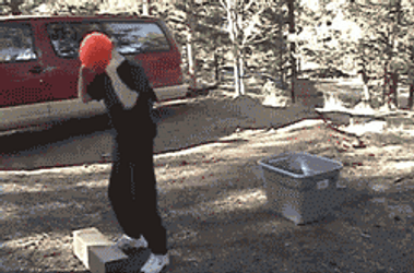 Troll Face Meme Shovel Prank GIF
