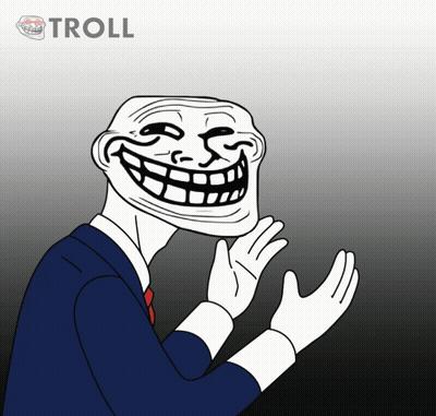 Troll In Suit And Tie Clapping GIF
