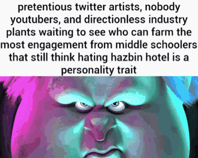 Troll Saying Pretendious Twitter Artists Nobody Youtubers