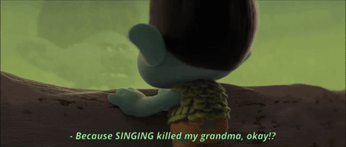 Troll Saying Singing Killed Grandma GIF