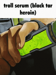 Troll Serum Black Tar Heroin Apex Legends GIF