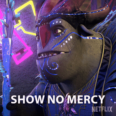 Troll Show No Mercy Netflix GIF