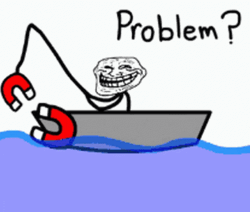 Trollface Sailing Problem GIF