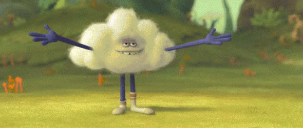 Trolls Thunder Cloud Changing Mood GIF