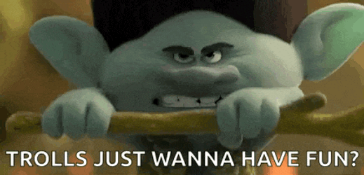Trollsmovie Angry GIF