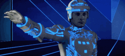 Tron Fire Breathing  GIF