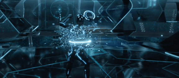Tron Legacy Official Trailer GIF