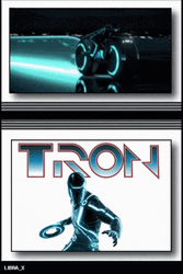 Tron Logo Evolution  GIF