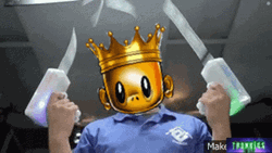 Tronbies Throw Cash Using Money Guns GIF