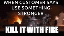 Troops Kill It With Fire GIF