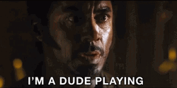 Tropic Thunder Robert I'm A Dude GIF