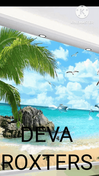 Tropical Beach With Deva Roxters GIF