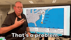Tropical Storm Forecaster Presenting GIF