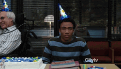 Troy Barnes It's My Birthday GIF